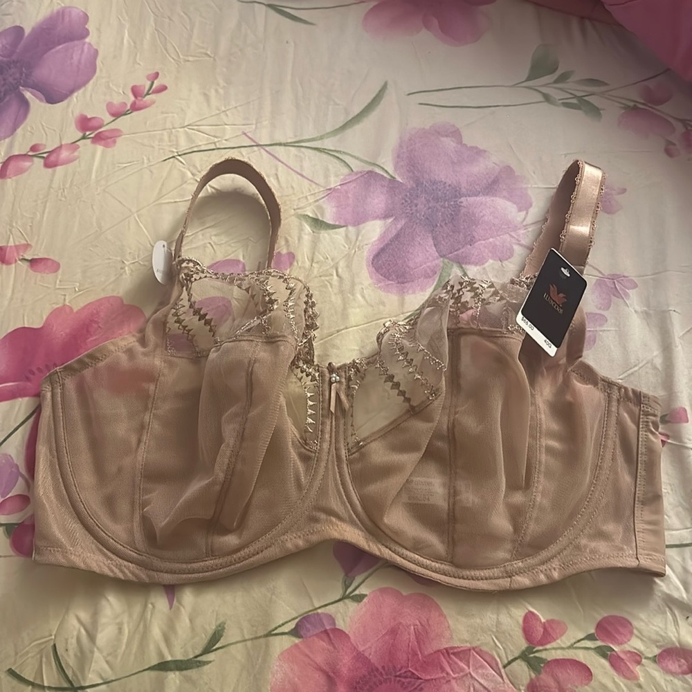 Wacoal sexy full coverage sheer bra